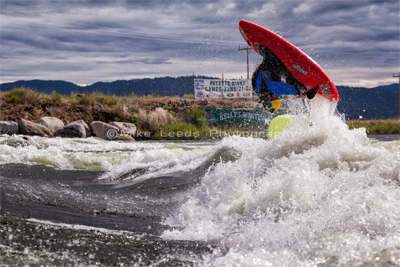whitewater kayak flip