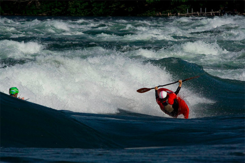 whitewater kayak competition go pro