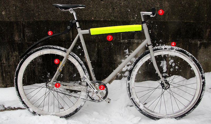 Madison Schwinn Ultimate winter bike