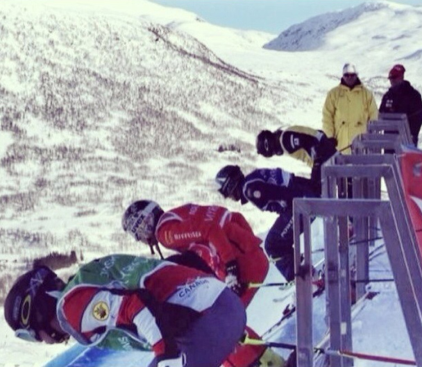 Pam Thorburn ski cross