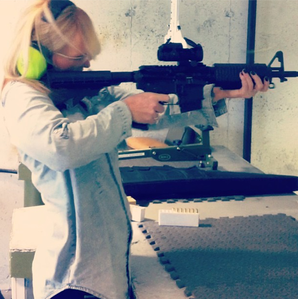 Pam Thorburn rifle