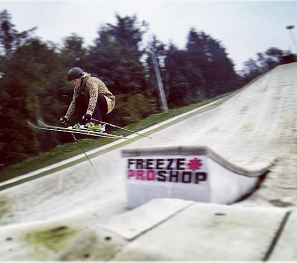 Pam Thorburn off season jump