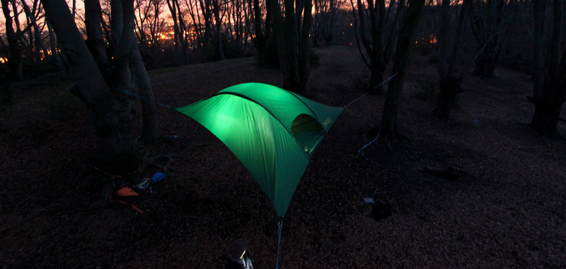 Tensile Tree Tent Hammock
