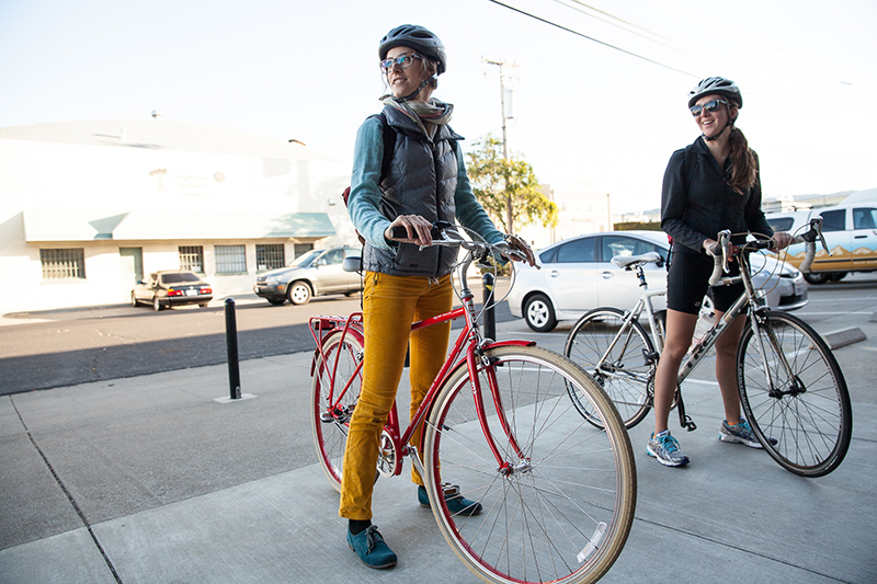 Biking to work