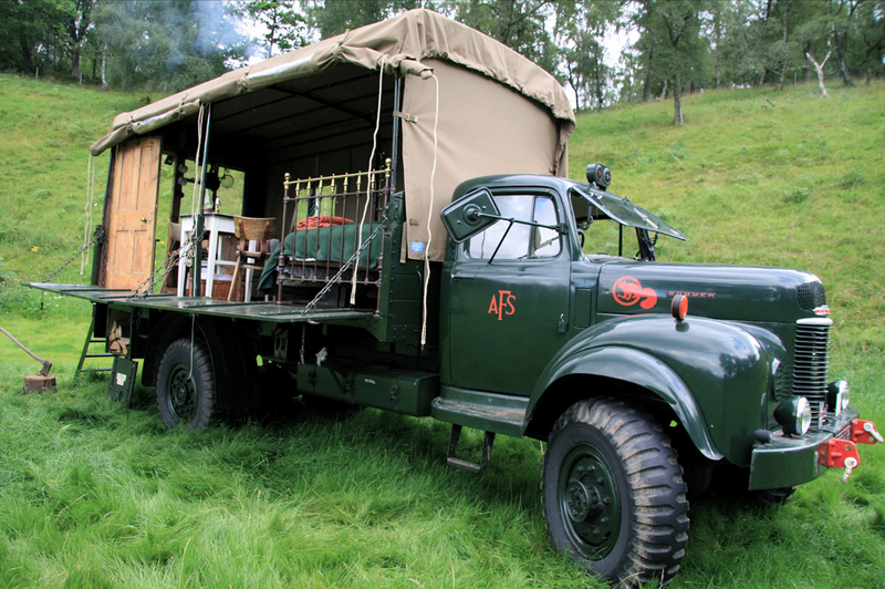 fire truck camper