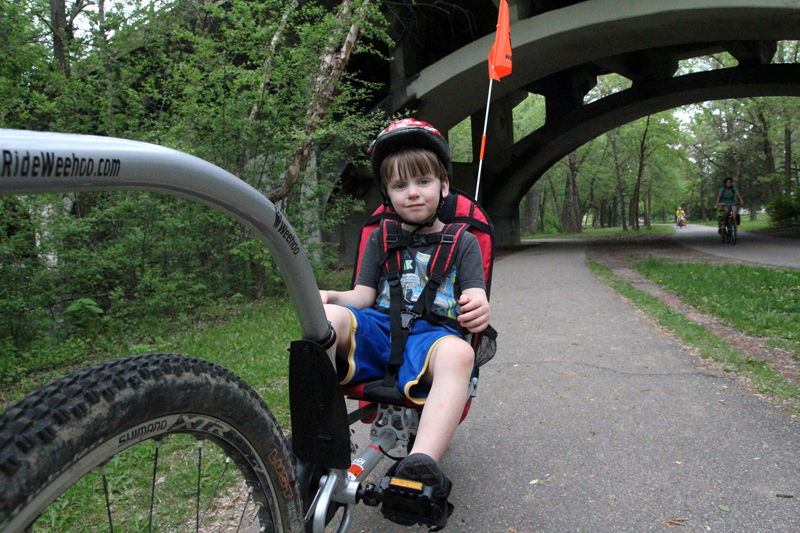Weehoo bike trailer