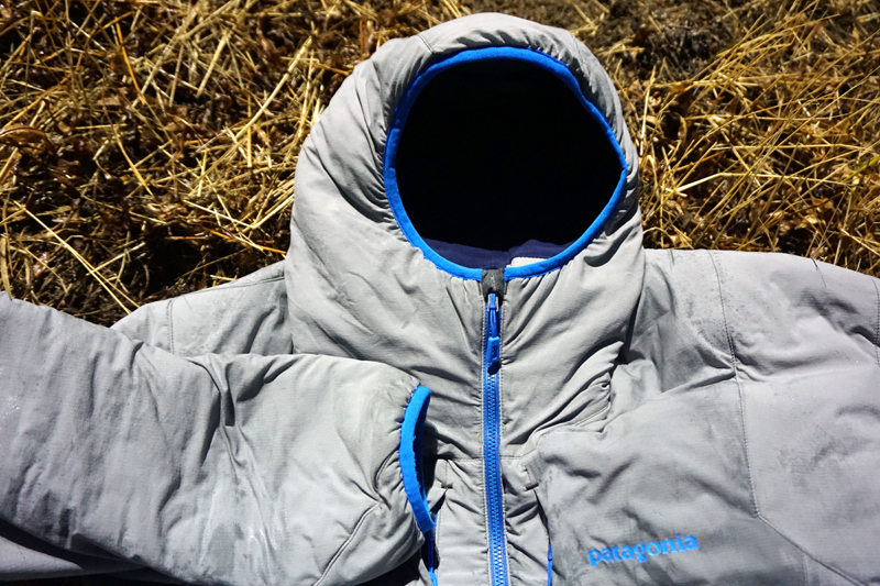 Patagonia Nano-Air Jacket hood close up Patagonia Nano-Air Jacket hood close up