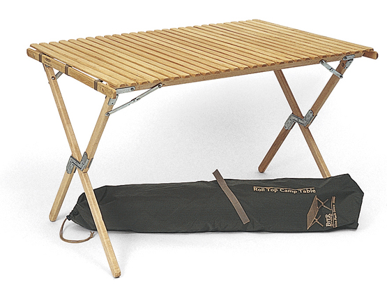 Roll Top Camp Table