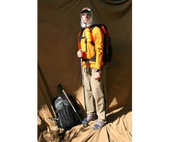 The Gear Junkie, trek-ready for Primal Quest