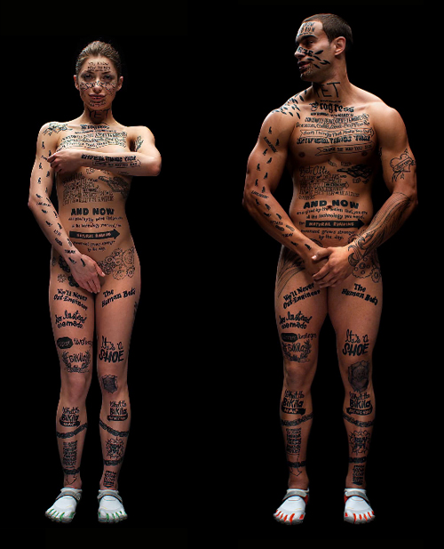 Naked Athletes sporting Vibram FiveFingers