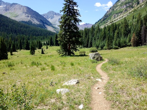 Hiking to Conundrum Hot Springs from Aspen