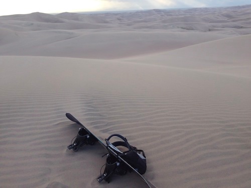 Great Sand Dunes Sandboarding