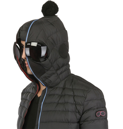 AI-Riders on the storm winter jacket with goggles built in hood